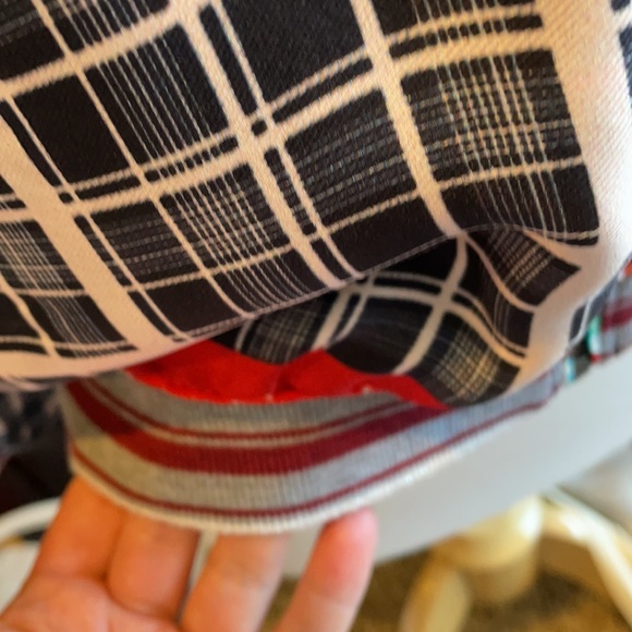 Johnny Was Silk Reversible Bomber Jacket - Picture 5 of 11